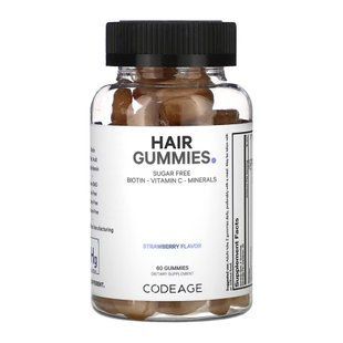 Hair Gummies - 60 gummies (До 10.26) 2024-11-0008 фото