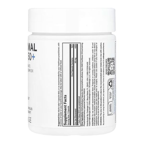 Liposomal Zinc - 100 vcaps 2023-10-7726 фото