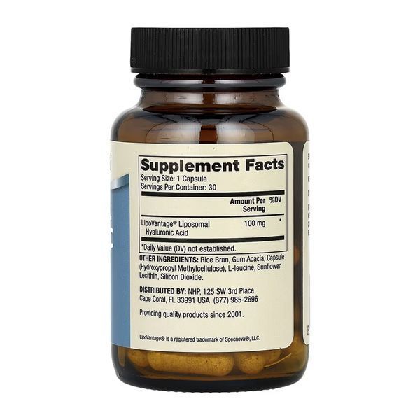 Liposomal Hyaluronic Acid - 30 caps 2023-10-6807 фото