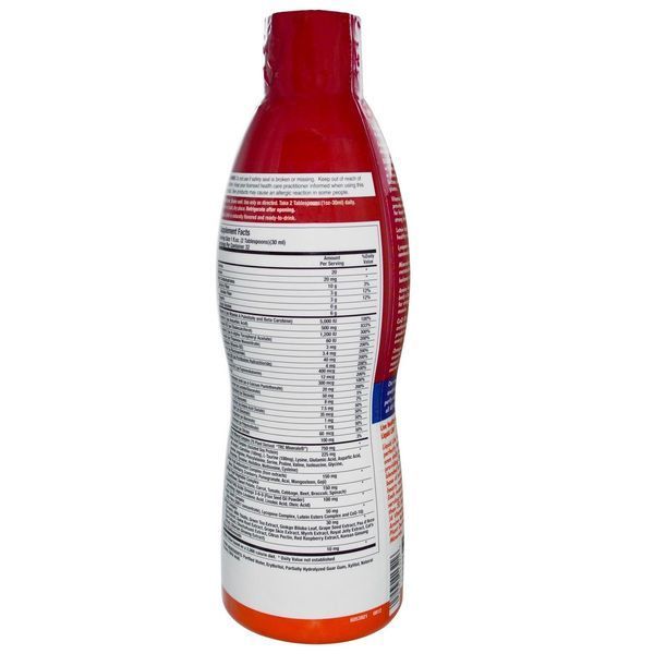 All One, Nutritech, Мультивитамины Liquid Life, фруктовый вкус, 32 унции (946 мл) ALO-01321 фото