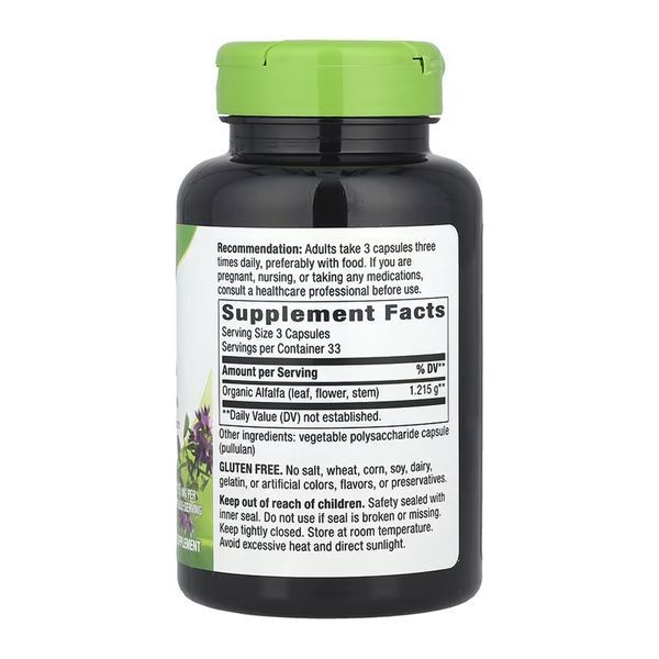 Alfalfa - 100 vcaps 2023-10-6405 фото