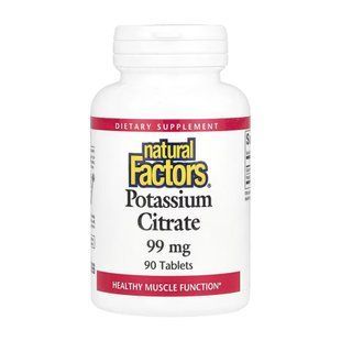 Potassium Citrate 99mg - 90 tabs 2023-10-6559 фото