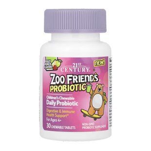 Zoo Friends Probiotic - 30 chewable tabs (До 09.26) 2023-10-7861 фото