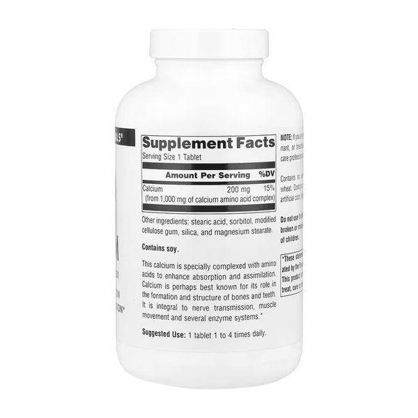 Calcium 200 mg - 100 tabs 2023-10-6488 фото