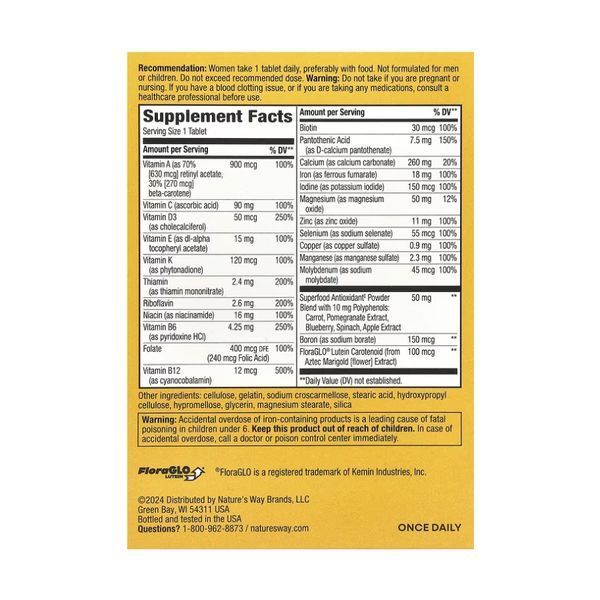 Women's Complete Multivitamin - 50 tabs (Пошкоджена упаковка) 2024-11-02971 фото
