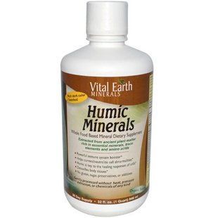 Vital Earth Minerals, Гуминовые минералы, 32 жидкихунции (946мл) VEM-00000 фото
