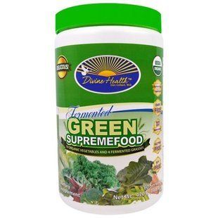 Divine Health, Fermented Green Supremefood, 14.8 oz (420 g) DVH-00333 фото
