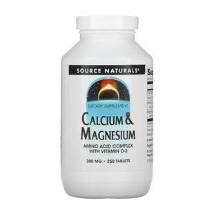 Calcium & Magnesium 300mg - 250 tabs 2023-10-4322 фото