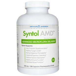 Arthur Andrew Medical, Syntol AMD, Advanced Мікрофлора Доставка, 500 мг, 360 капсул AAM-00107 фото