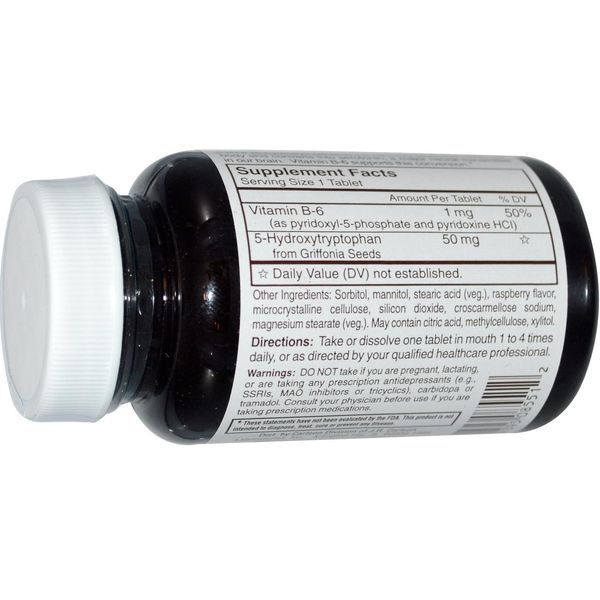 Carlson Labs, Healthy Mood, 5&bull;HTP Elite, 50 мг, 120 вкусных таблеток CAR-08551 фото