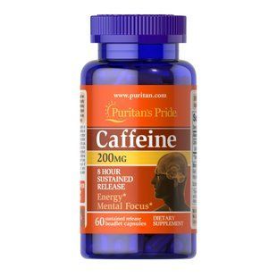 Caffeine 200mg - 60 caps 2022-10-2878 фото
