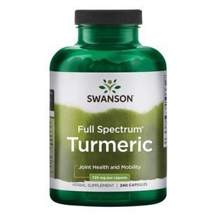 Turmeric 720 mg - 240 Caps (До 08.26) 2024-11-0197 фото