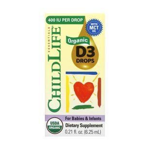 Organic Vitamin D3 Drops - 6.25 ml 2023-10-3469 фото