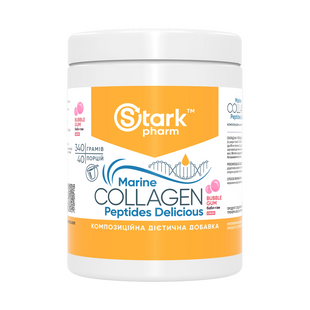 Marine Collagen Peptides Delicious - 340g Buble Gum 2023-10-7452 фото