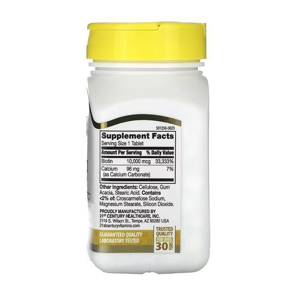Biotin 10,000 mcg - 360 tabs 2023-10-7075 фото