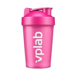 Shaker with blender ball - 500ml Pink 2023-10-5168 фото
