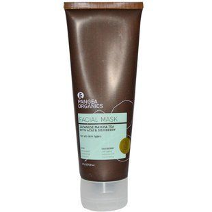 Pangea Organics, Маска для лица, Японский чай матча с акаи и ягодами годжи, 4 жидкие унции (120 мл) PAN-00736 фото