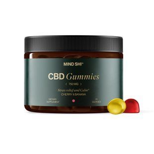 CBD Gummies Full Spectrum 750 mg Cherry & Banana - 30 gummies (До 08.26) 2023-10-7770 фото