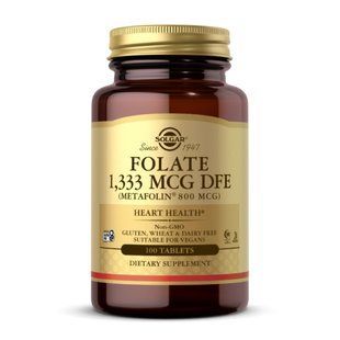 Folate 1,333 MCG DFE (Metafolin&reg; 800 mcg) - 100 tabs 2023-10-3685 фото