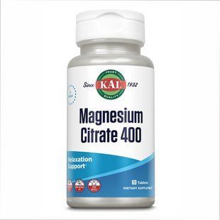 Magnesium Citrate 400mg - 60 tabs (Пошкоджена банка) 2024-11-0300 фото