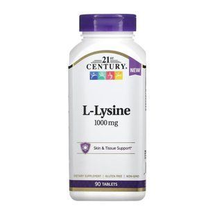 L-Lysine 1000 mg - 90 tabs 2023-10-7127 фото