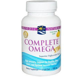Nordic Naturals, Complete Omega Xtra, зі смаком лимона, 1000 мг, 60 гельових капсул NOR-01801 фото