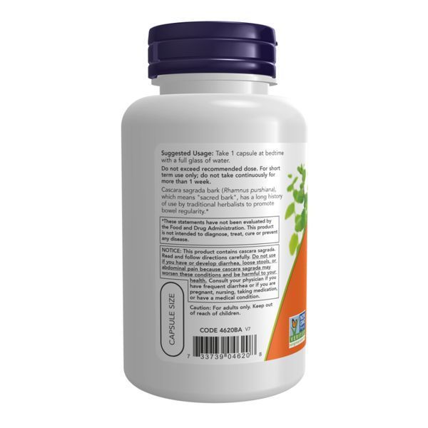 Cascara Sagrada 450 mg - 250 vcaps 2023-10-2495 фото