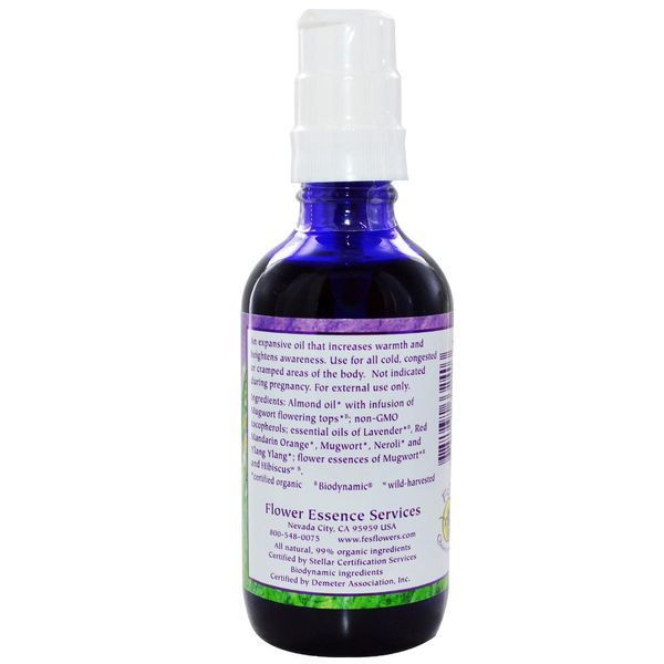 Flower Essence Services, Полынь Moon Magic, травяное цветочное масло, 4 жидкие унции (120 мл) FES-33240 фото