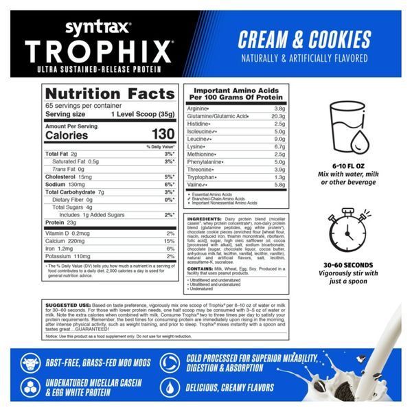 Trophix - 2270g Creamy Cookies 2023-10-3143 фото