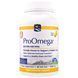 Nordic Naturals Professional, ПроОмега, пищевая добавка с омега-3, с лимонным вкусом, 1000 мг, 60 мягких желатиновых капсул с жидкостью NOR-12120 фото 1