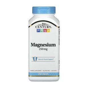 Magnesium 250 mg - 250 tabs 2023-10-7077 фото