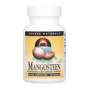 Mangosteen 75mg - 60 tabs (Пошкоджена етикетка) 2024-11-0199 фото