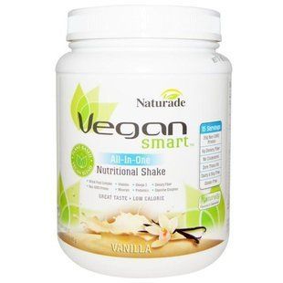 Vegan Smart, Vegan Smart, Все-в-одном, питательный коктейль, ваниль, 22,8 унции (645 г) VNS-02802 фото