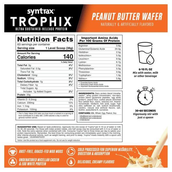 Trophix - 2270g Peanut Butter Wafer 2023-10-3144 фото