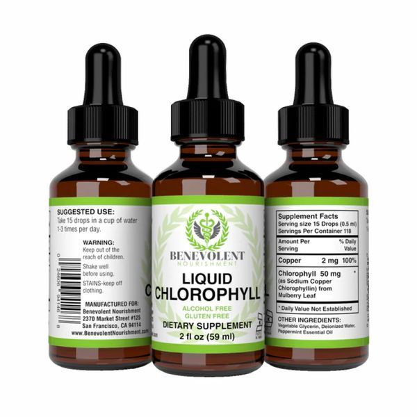 Liquid Chlorophyll - 2fl oz 59ml 2022-10-0572 фото
