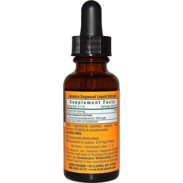 Herb Pharm, Ямайська свидина, 1 рідка унція (29,6 мл) HBP-00078 фото