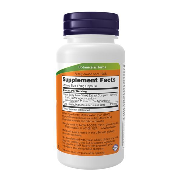 Chaste Berry Vitex Extract 300 mg - 90 vcaps 2023-10-2496 фото