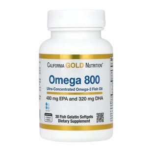 Omega-3 800 - 30 softgels 2023-10-3737 фото