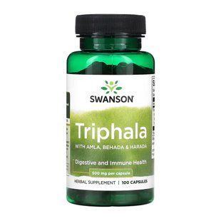 Triphala 500 mg - 100caps 100-56-0549604-20 фото