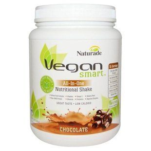 Vegan Smart, Vegan Smart, Все-в-одном, питательный коктейль, шоколад, 24,3 унции (690 г) VNS-02803 фото