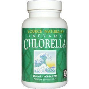 Source Naturals, Хлорелла с островов Яэяма, 200 мг, 600 таблеток SNS-01454 фото