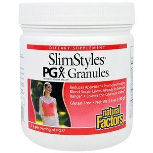 Natural Factors, SlimStyles, Полигликомплекс в гранулах, Без ароматизаторов, 5,3 унции (150 г) NFS-03585 фото