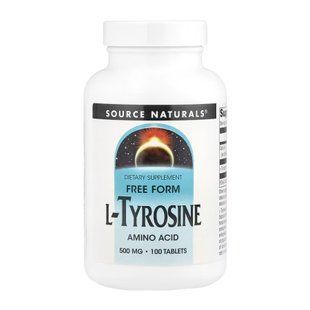 L-Tyrosine 500mg - 100 tabs 2023-10-5282 фото