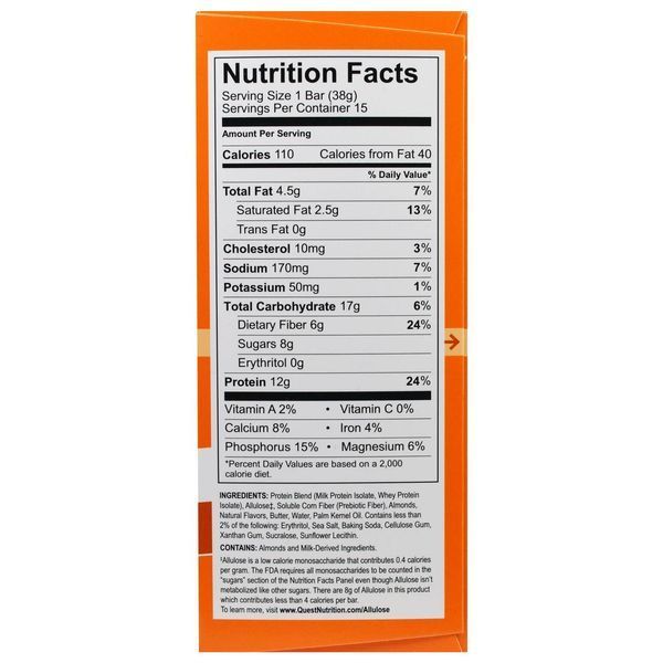 Quest Nutrition, Beyond Cereal Protein Bar, Waffle Flavored , 15 Bars, 1.34 oz (38 g) QST-00486 фото