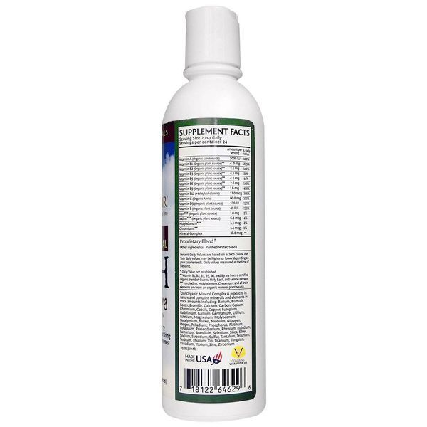 Sunwarrior, Liquid Vitamin Mineral Rush, 8 жидких унций (236,5 мл) SUW-64629 фото