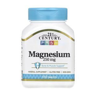 Magnesium 250 mg - 110 tabs 2023-10-7079 фото