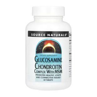 Glucosamine Chondroitin Complex with MSM - 60 tabs 2023-10-6144 фото