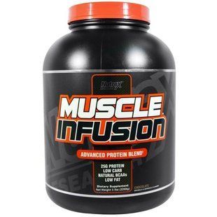 Nutrex Research Labs, Сила мышц, усовершенствованная протеиновая смесь, шоколад, 5 фунтов (2268 г) NRX-00565 фото
