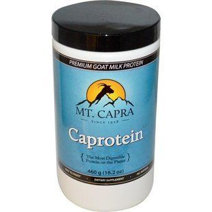 Mt. Capra, Caprotein, козий молочный протеин премиум класса, со вкусом ванили, 16,2 унций (460 г) MTC-72000 фото