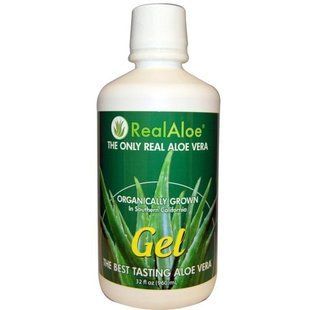Real Aloe Inc., Гель алоэ вера, 32 жидкие унции (960 мл) RAL-10032 фото